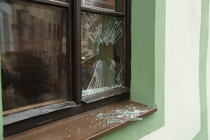 A2B Glass are able to board up broken windows while they are being repaired in Wanstead.